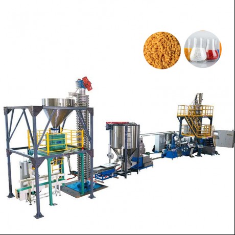 خط تركيب البلاستيك الحيوي المملوء بالنشا من JWELL