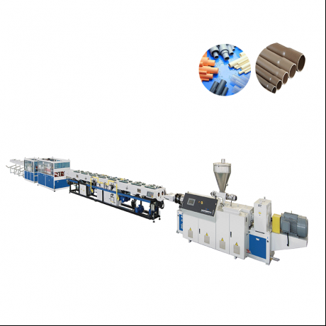 UPVC/CPVC بثق مزدوج الجدائل، خط بثق بأربعة جدائل